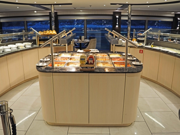 MS nickoVISION of nicko cruises Breakfast Buffet
